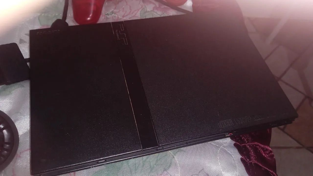 PS2 slim em perfeito estado