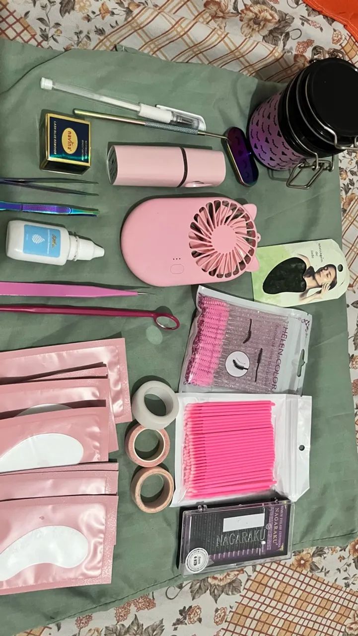 Material Lash e sobrancelha 