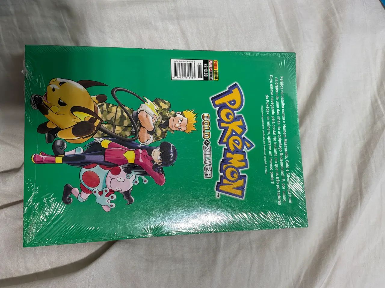 mangá pokemon gold e silver n 5 - Foto 2