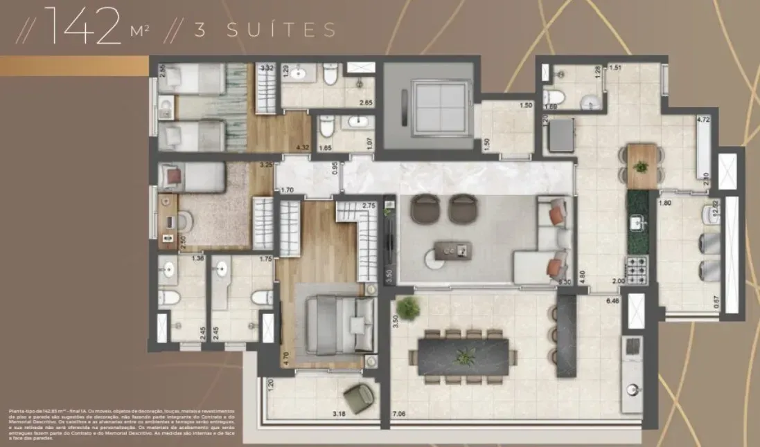 PLANTA 142m²