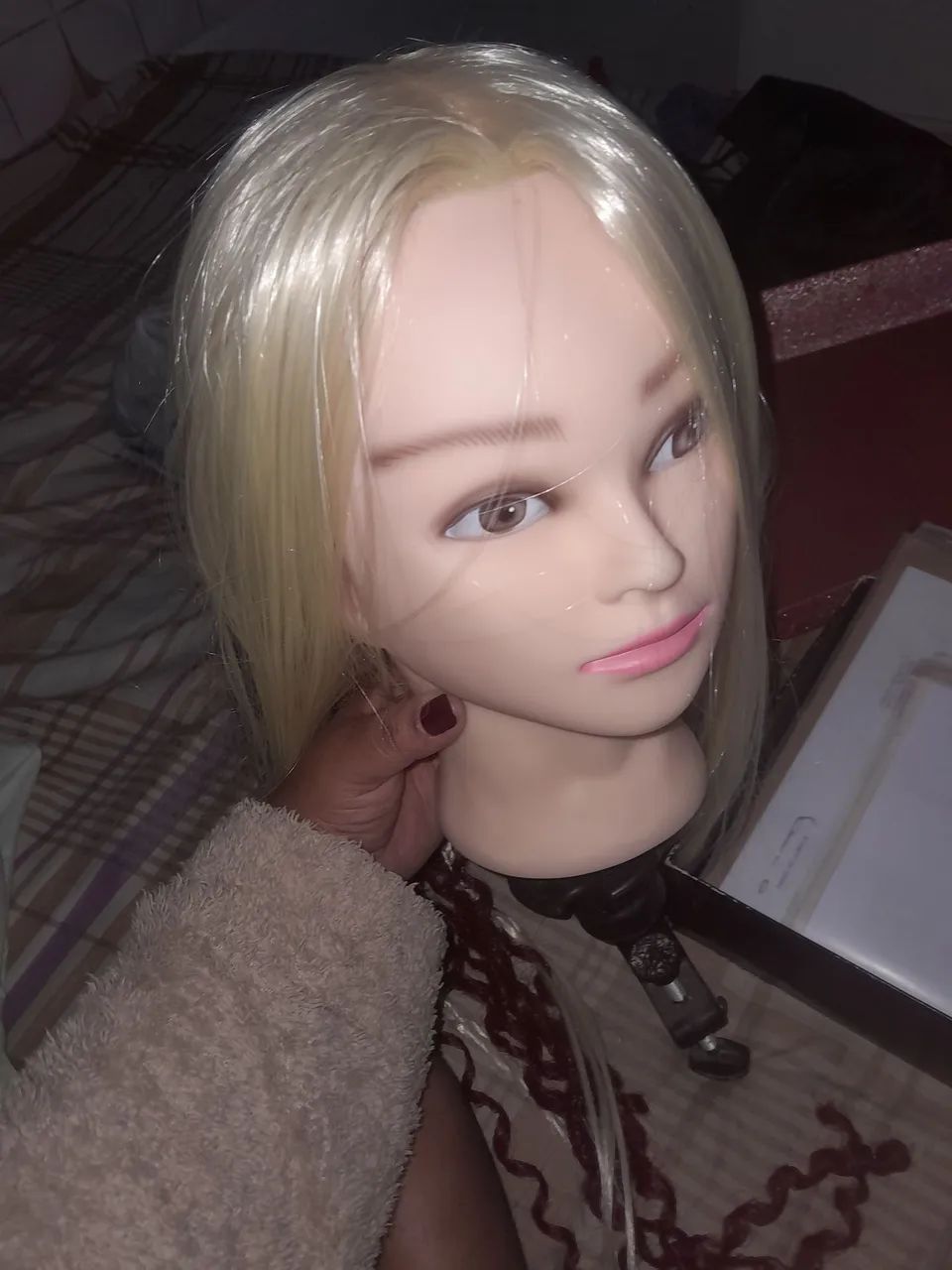 Cabeça de boneca para treinar  - Foto 4