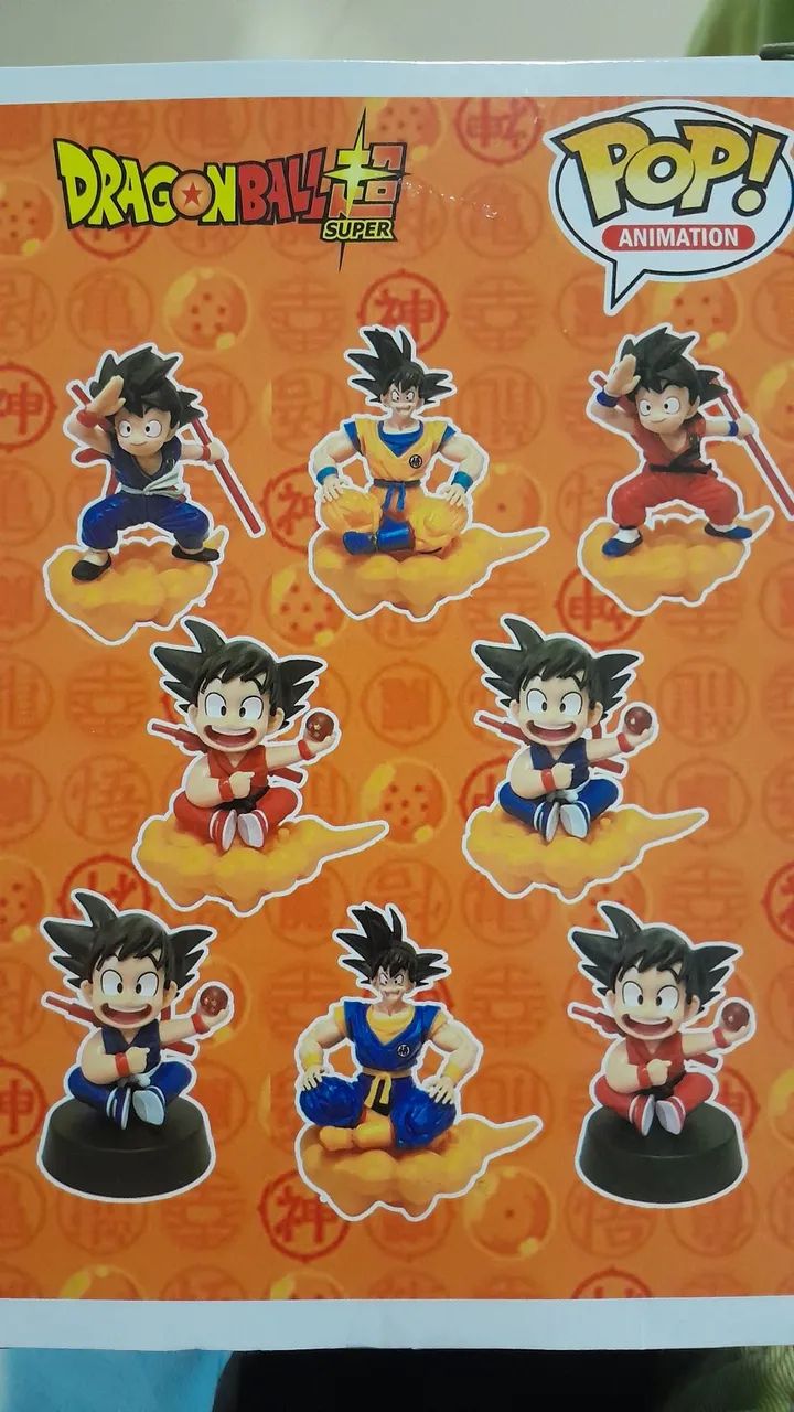 Fundo pop Goku na nuvem  - Foto 2