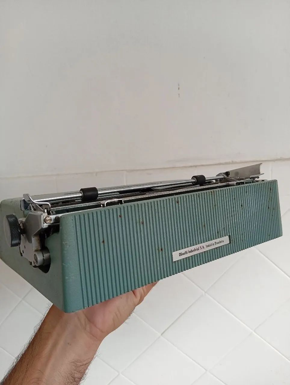 Máquina de escrever Olivetti Lettera 22 funcionando perfeitamente  - Foto 5