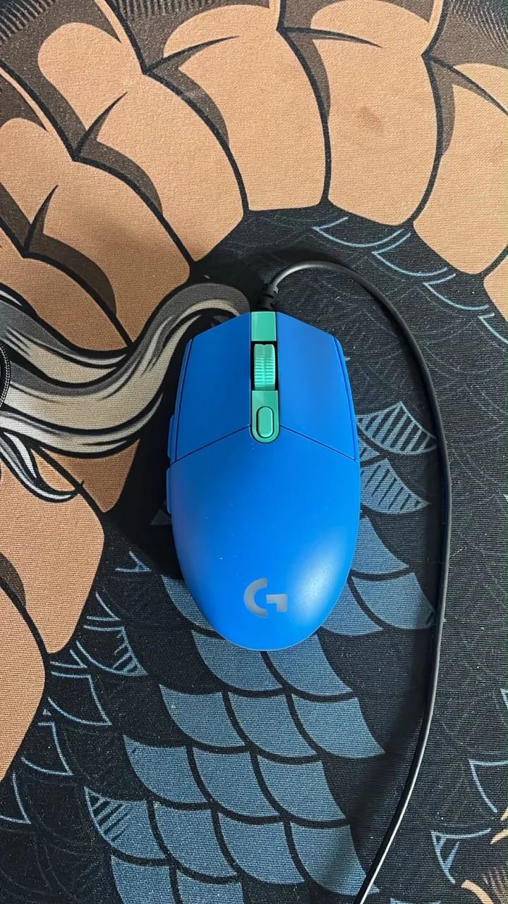 Kit Teclado Gamer + Mouse Logitech g203 - Foto 2