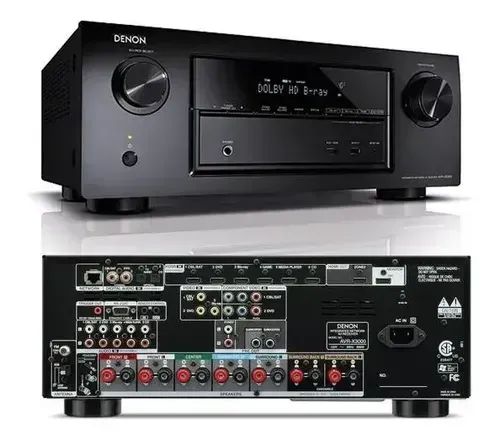 Receiver Denon Avr-x3000 7.2 4k