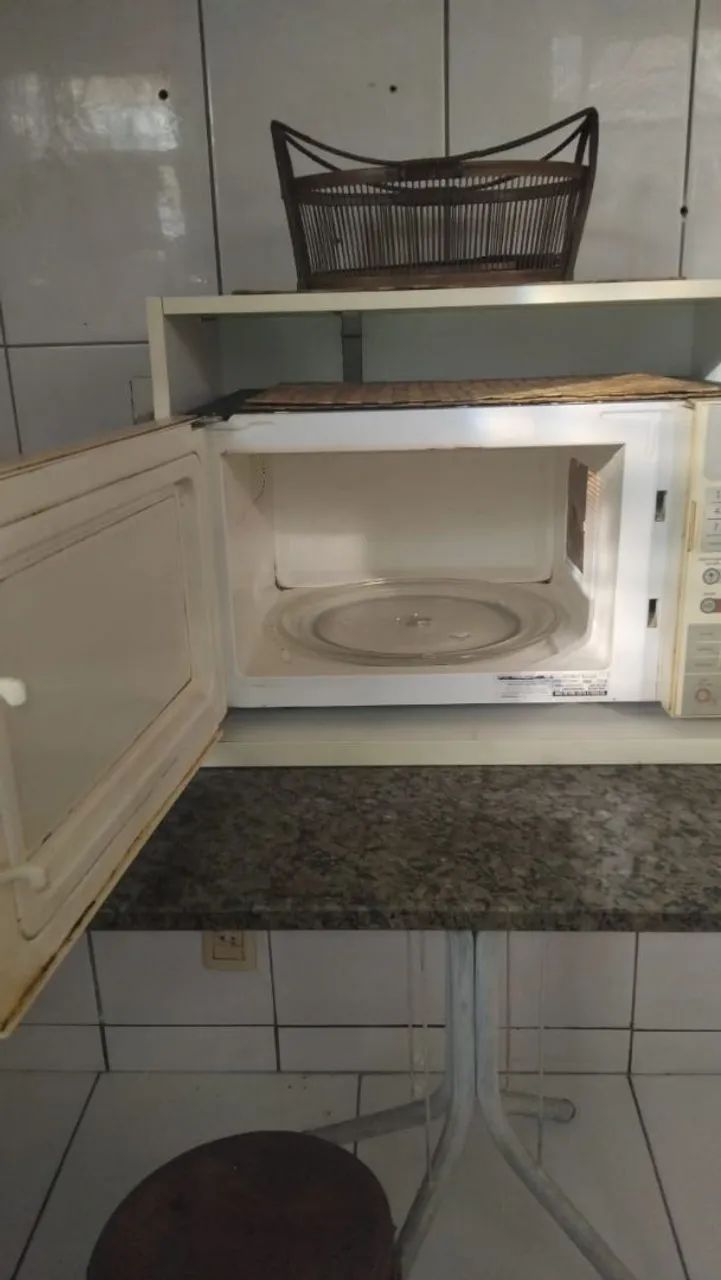 Microondas + suporte  - Foto 2