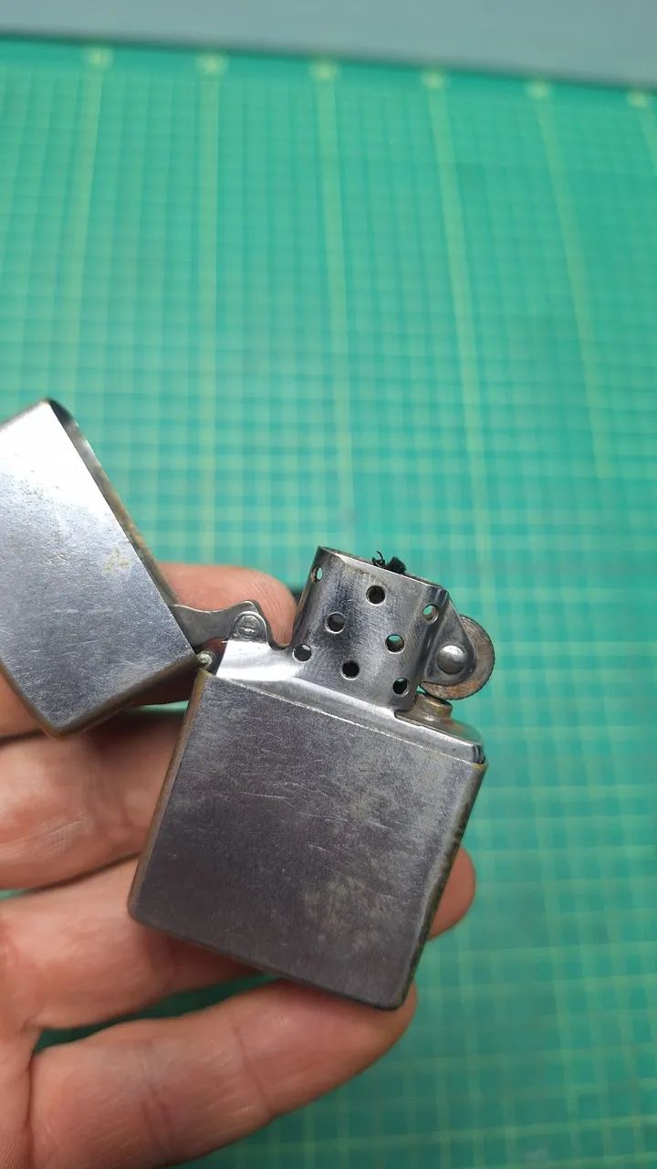 Isqueiro antigo Zippo c/Case  - Foto 4