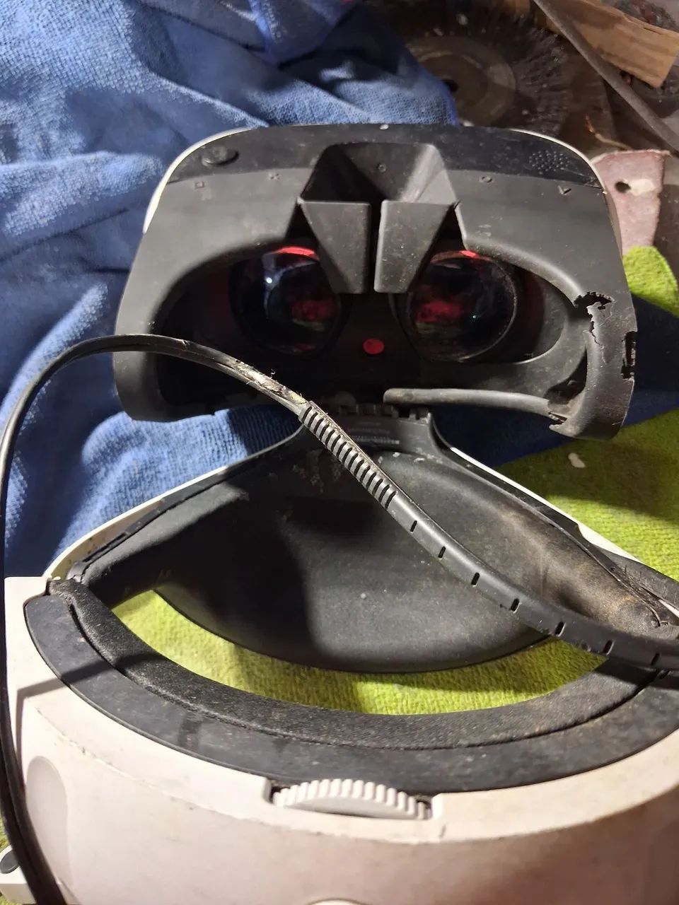 Headset virtual Sony ps4 sucata - Foto 2