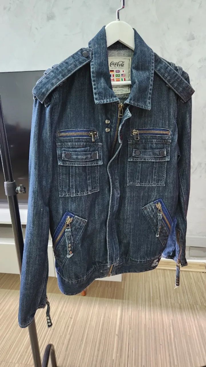 Jaqueta Jeans Estilizada da Coca Cola - Foto 3