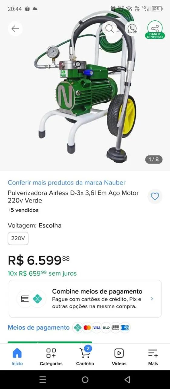 Máquina pintura - Foto 2