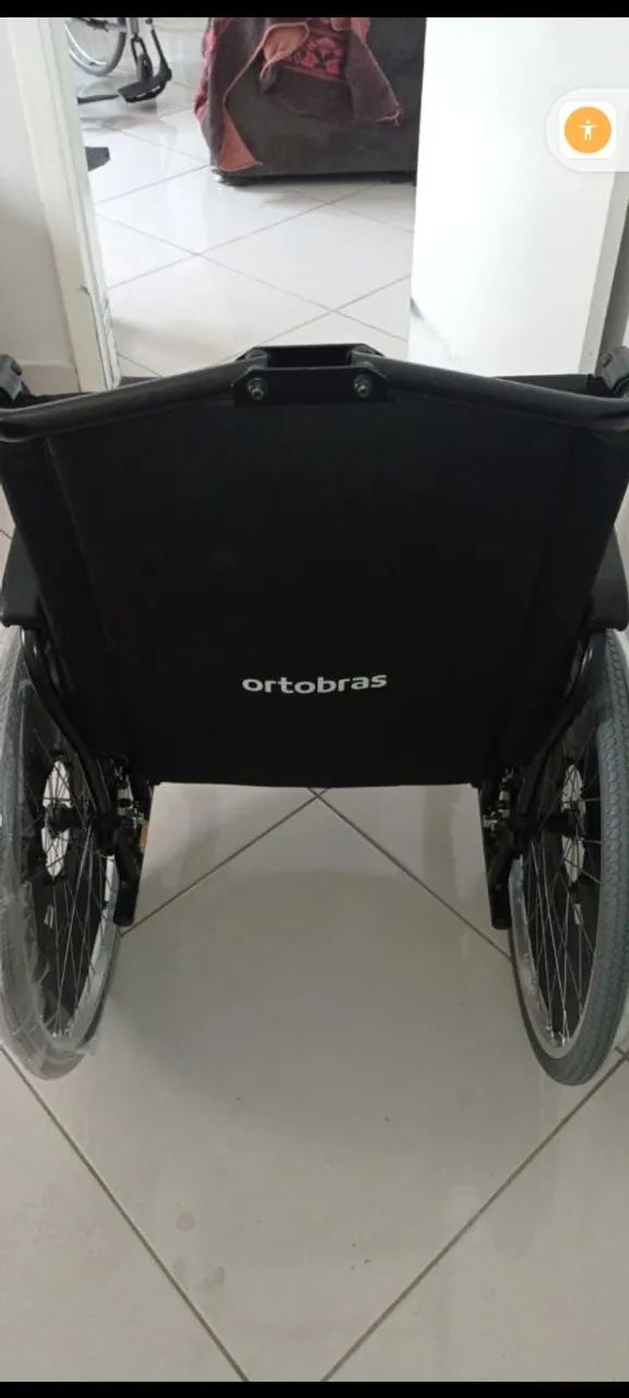 Cadeira de rodas nunca usada - Foto 2