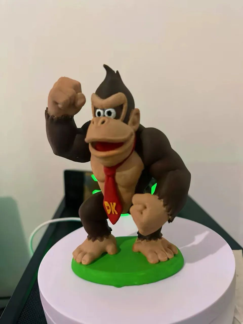 Boneco Action Figure Donkey Kong 13cm - Impressão 3D  - Foto 4