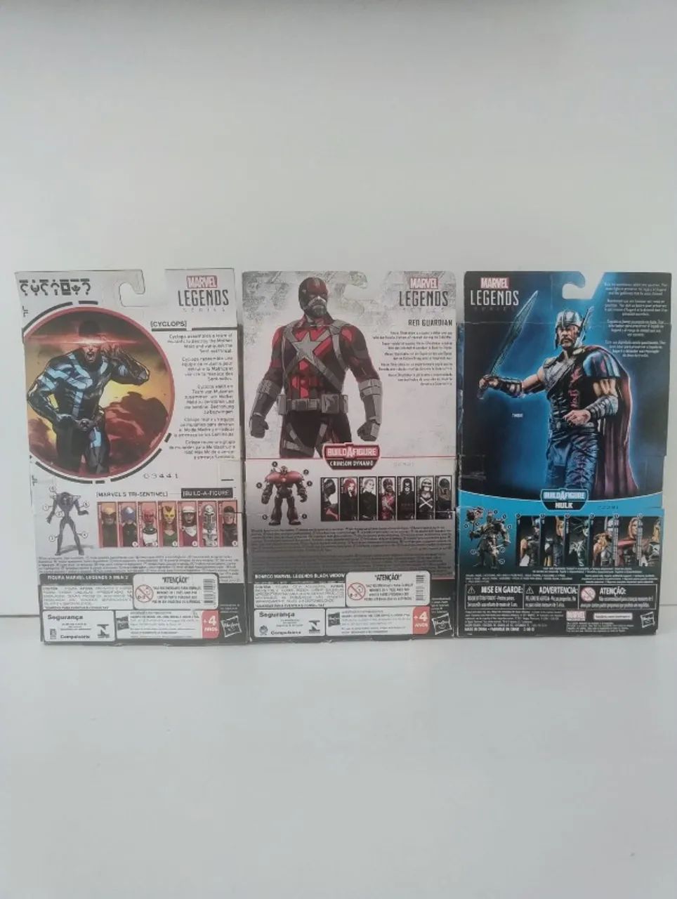 MARVEL-3 FIGURAS- CYCLOP, THOR E RED GUARDIAN - Foto 5