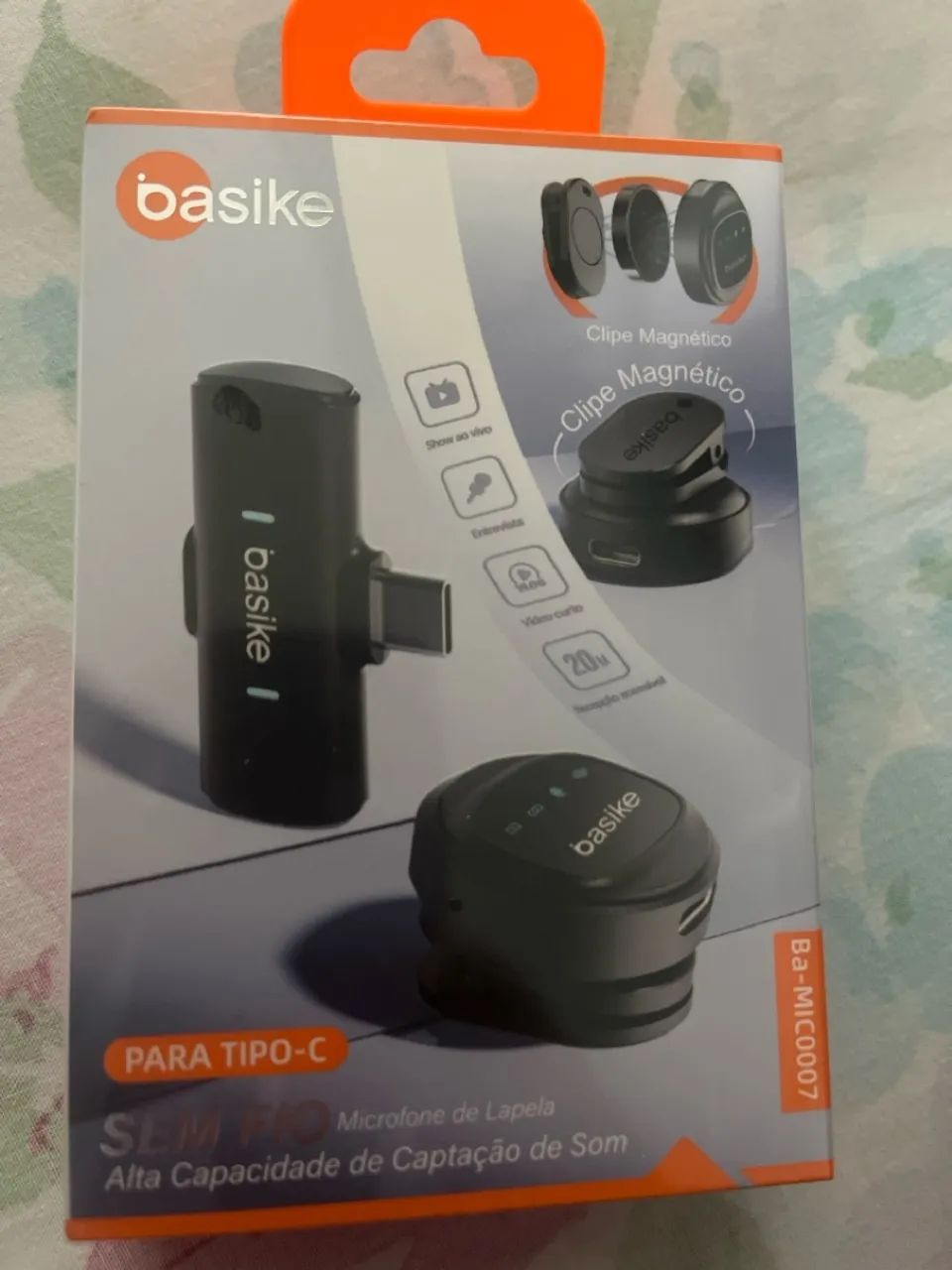 Microfone lapela