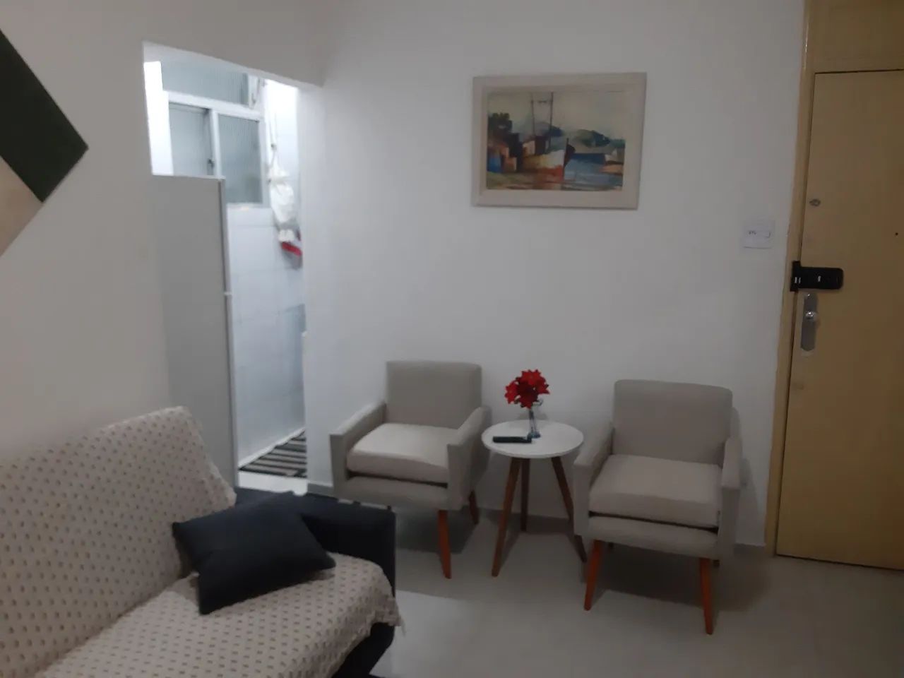 Sala e quarto temporada em Copacabana  - Foto 3