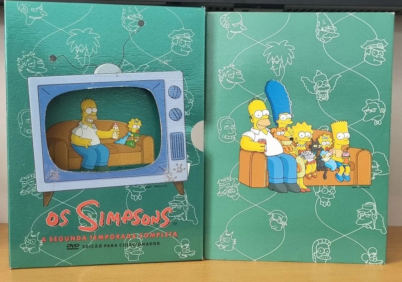 DVD SIMPSONS ORIGINAL 2° TEMPORADA COMPLETA 