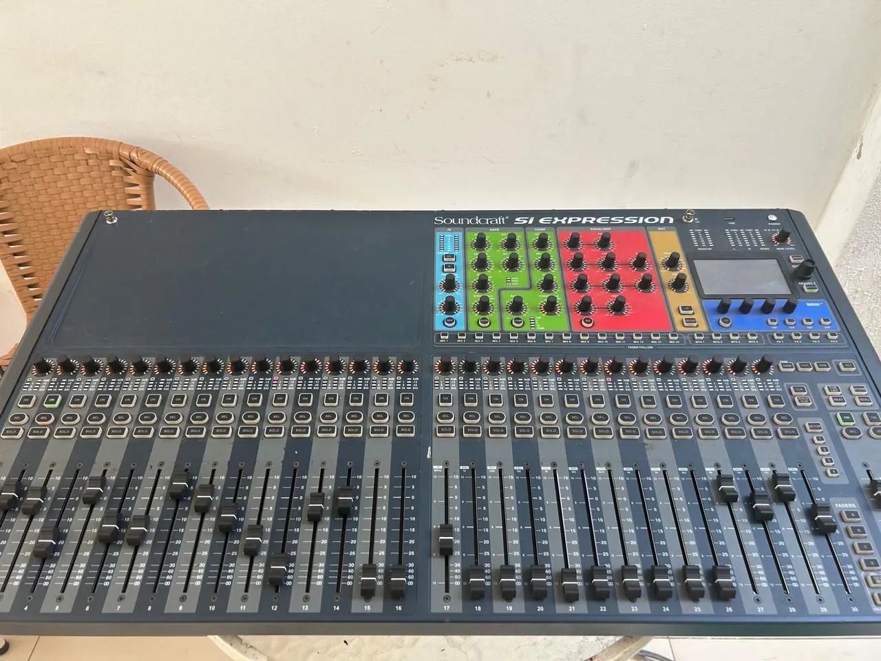 Console Digital Soundcraft Si Expression 3 /Mini Stage Box Soundcraft MSB-32U - Foto 3