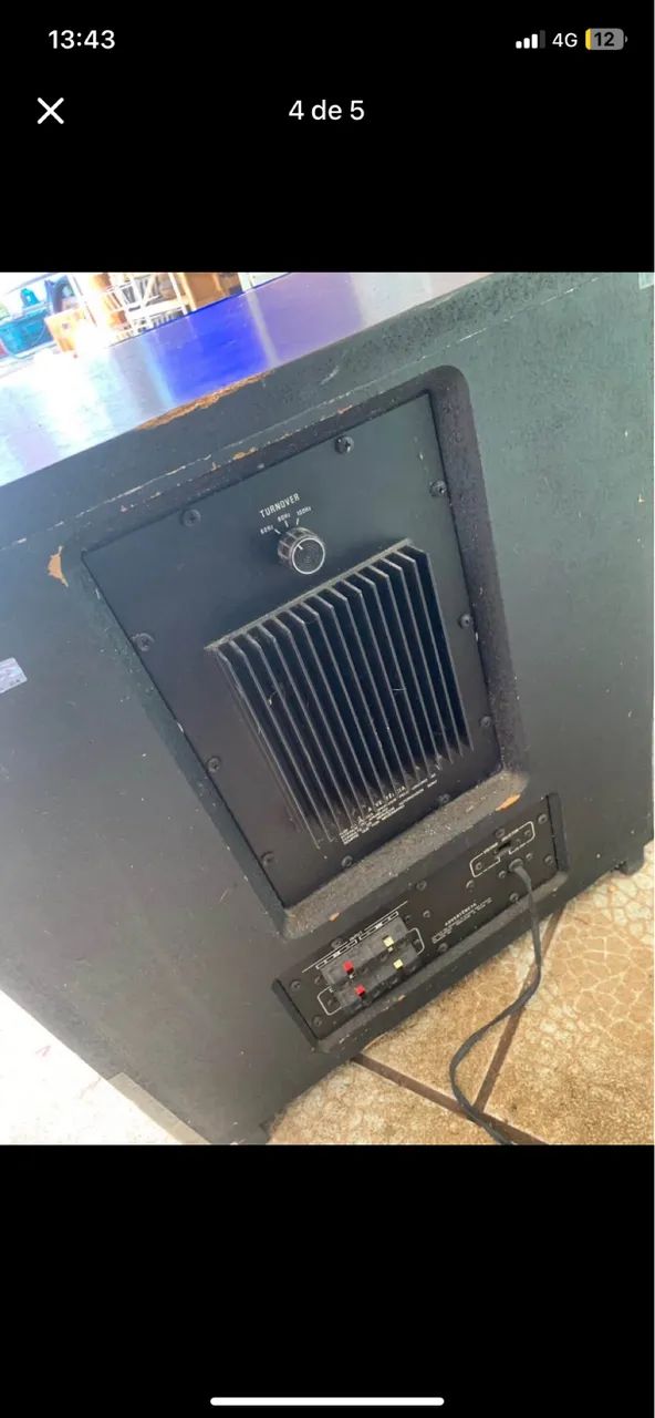Caixa SubWoofer Sony  - Foto 4