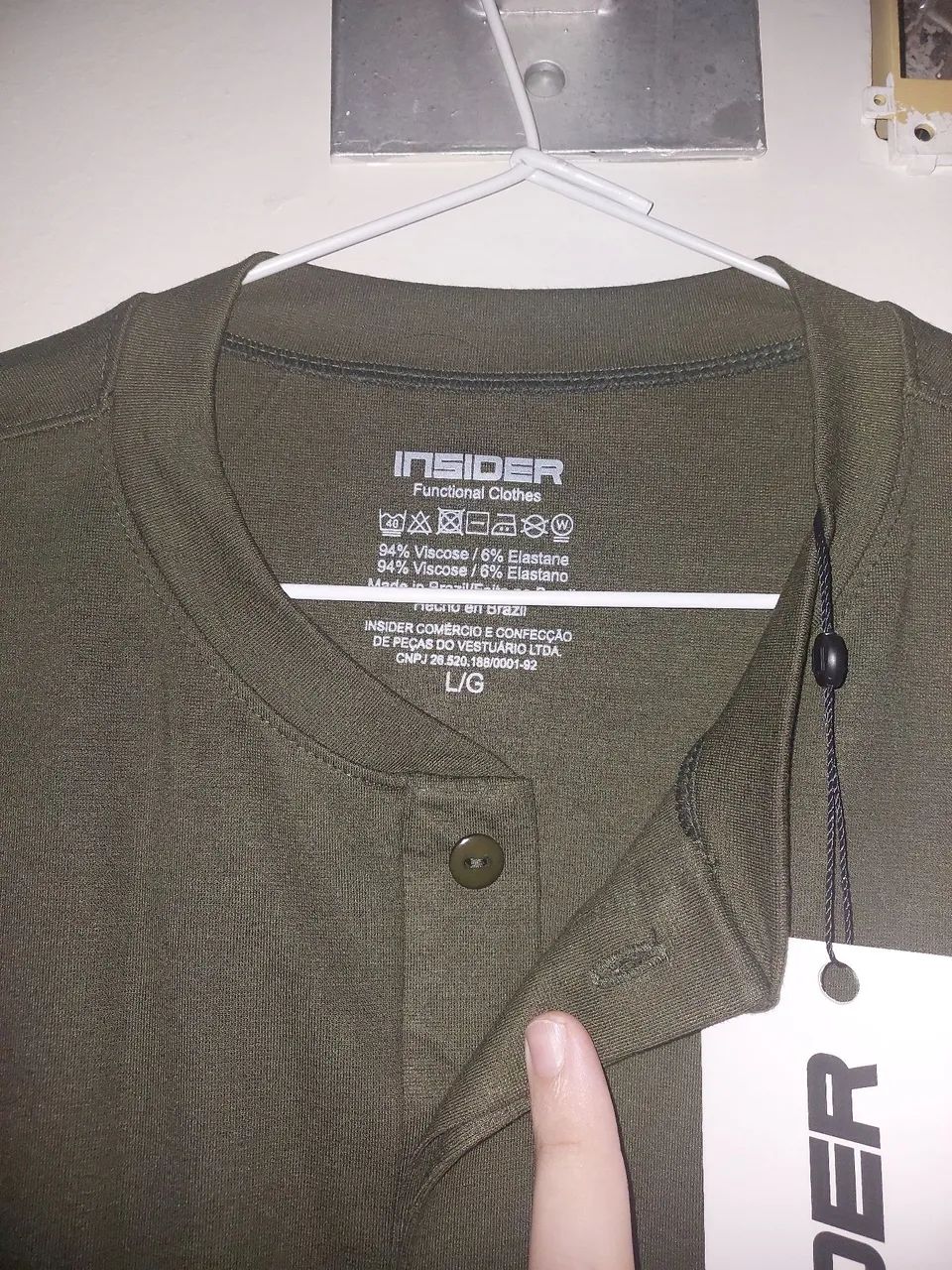 Camisa Henley Core INSIDER Nova - Foto 4