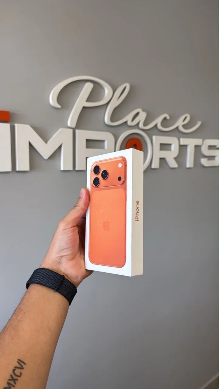 iPhone 17 Pro Max 256gb Laranja - loja física 