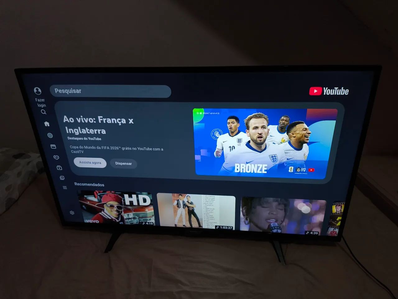 Vendo tv Philips 43 polegadas 
