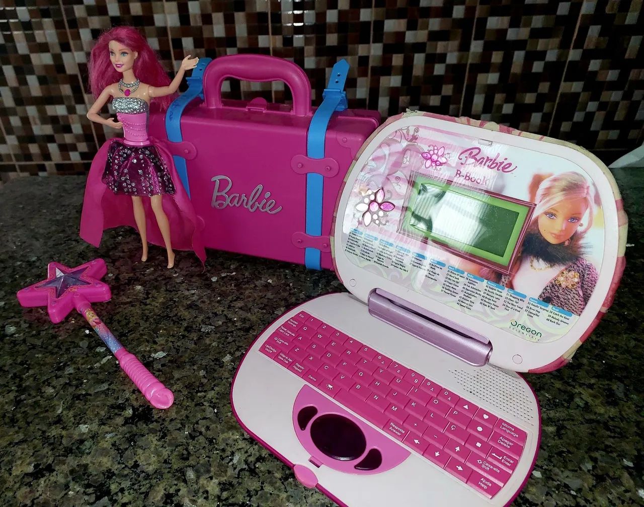 Laptop barbie