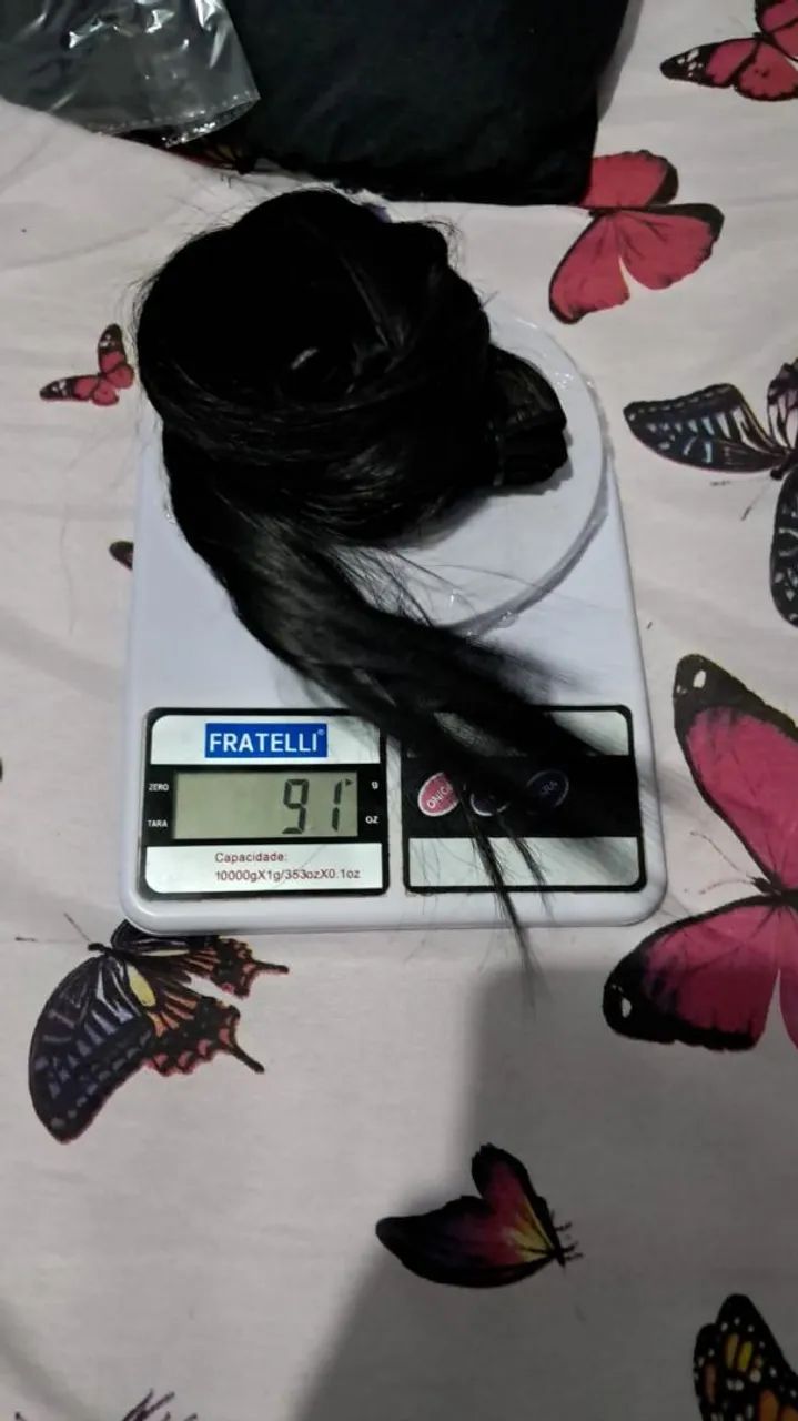 ?vendo-se cabelo humano liso?