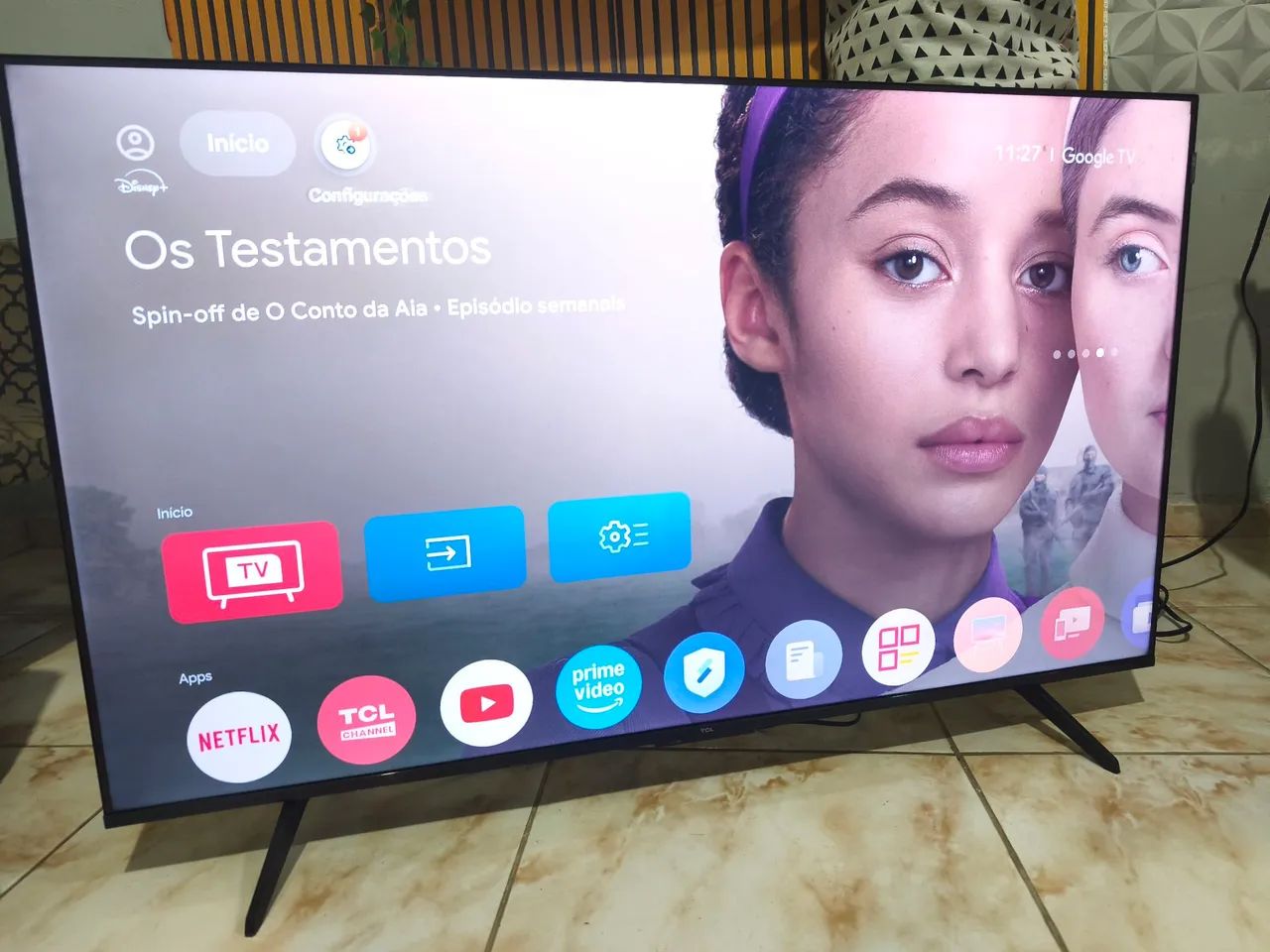 TV SMART QLED 65 ANDROID 4K TOP NA CAIXA 2026 ja - Foto 3