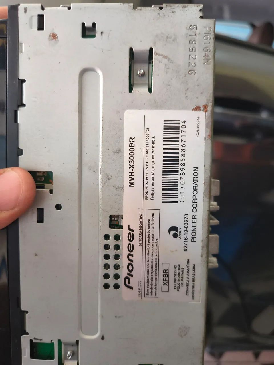 Player Pioneer MVH X3000BR - Foto 4