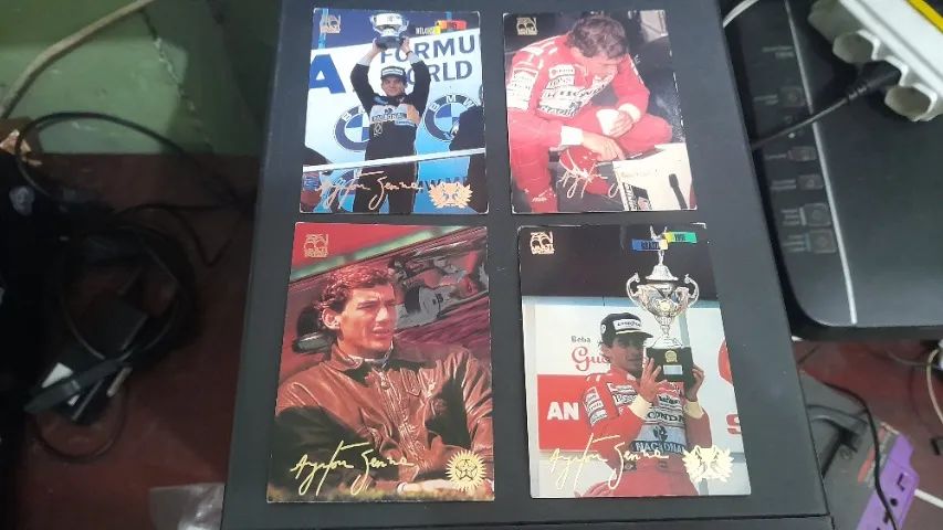 Cards Ayrton Senna Coleção Perfil De Um Herói 52, 77, 86,113