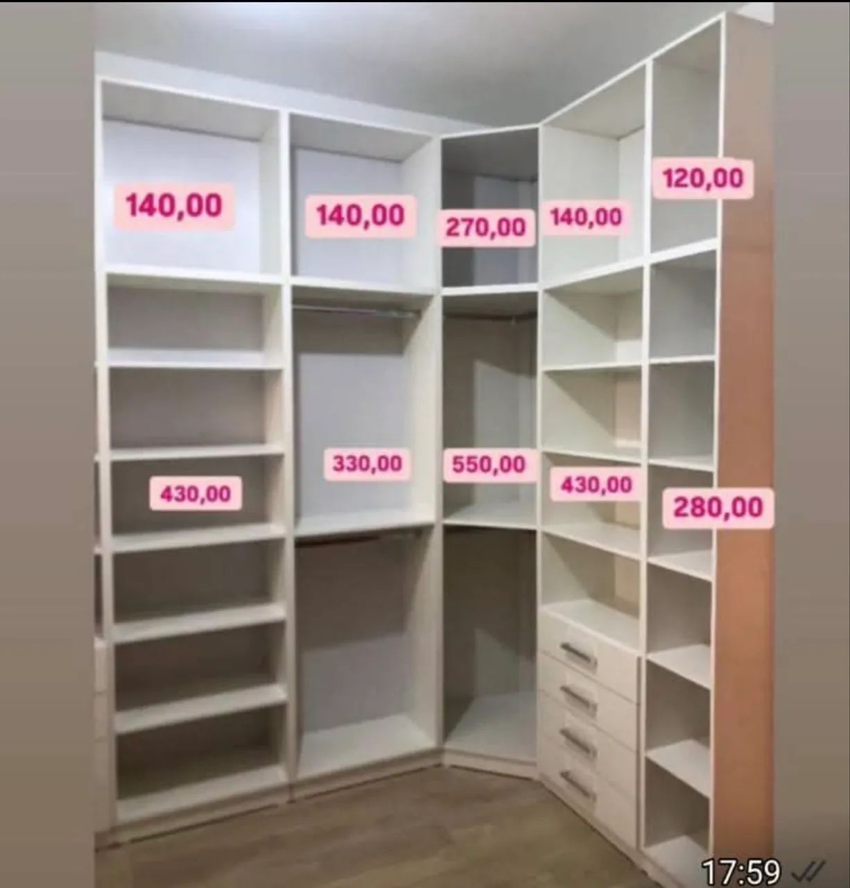 Módulos MDF 15mm para Closet | Sob Medida | Tubarão SC - Foto 4