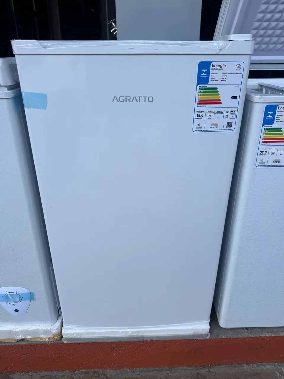 Frigobar agratto 90 litros (NOVO) - Foto 4