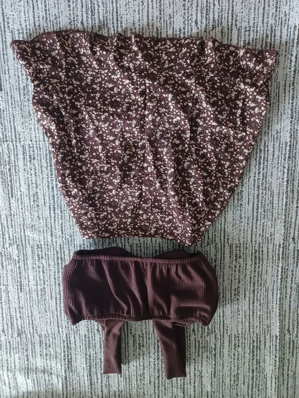 Conjunto feminino social saia + top - Foto 2