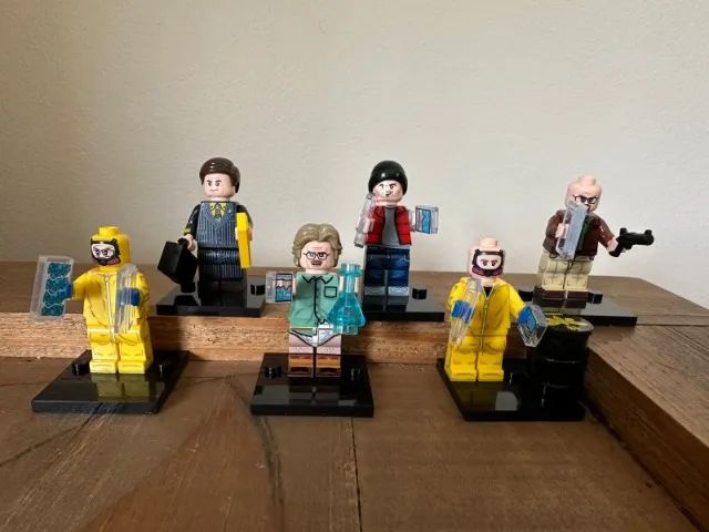 Legos Breaking Bad KIT 12 bonecos Série Netflix Walter White Heisenberg ...