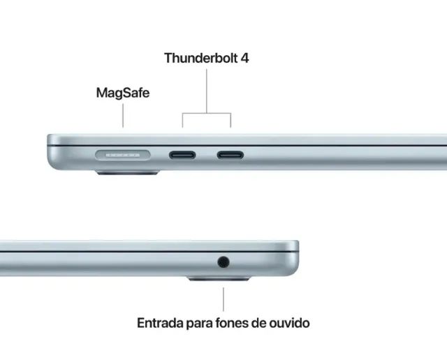 MacBook Air de 13 polegadas 2026 - mdhh4ll/a - Foto 3