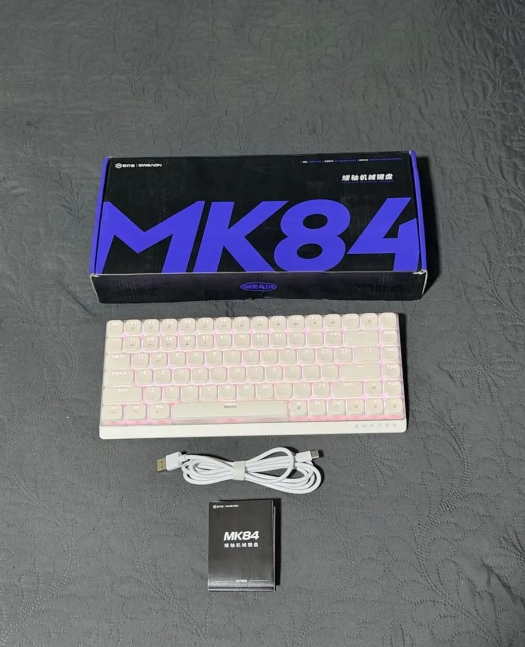 Teclado Mecânico 70% Bluetooth 