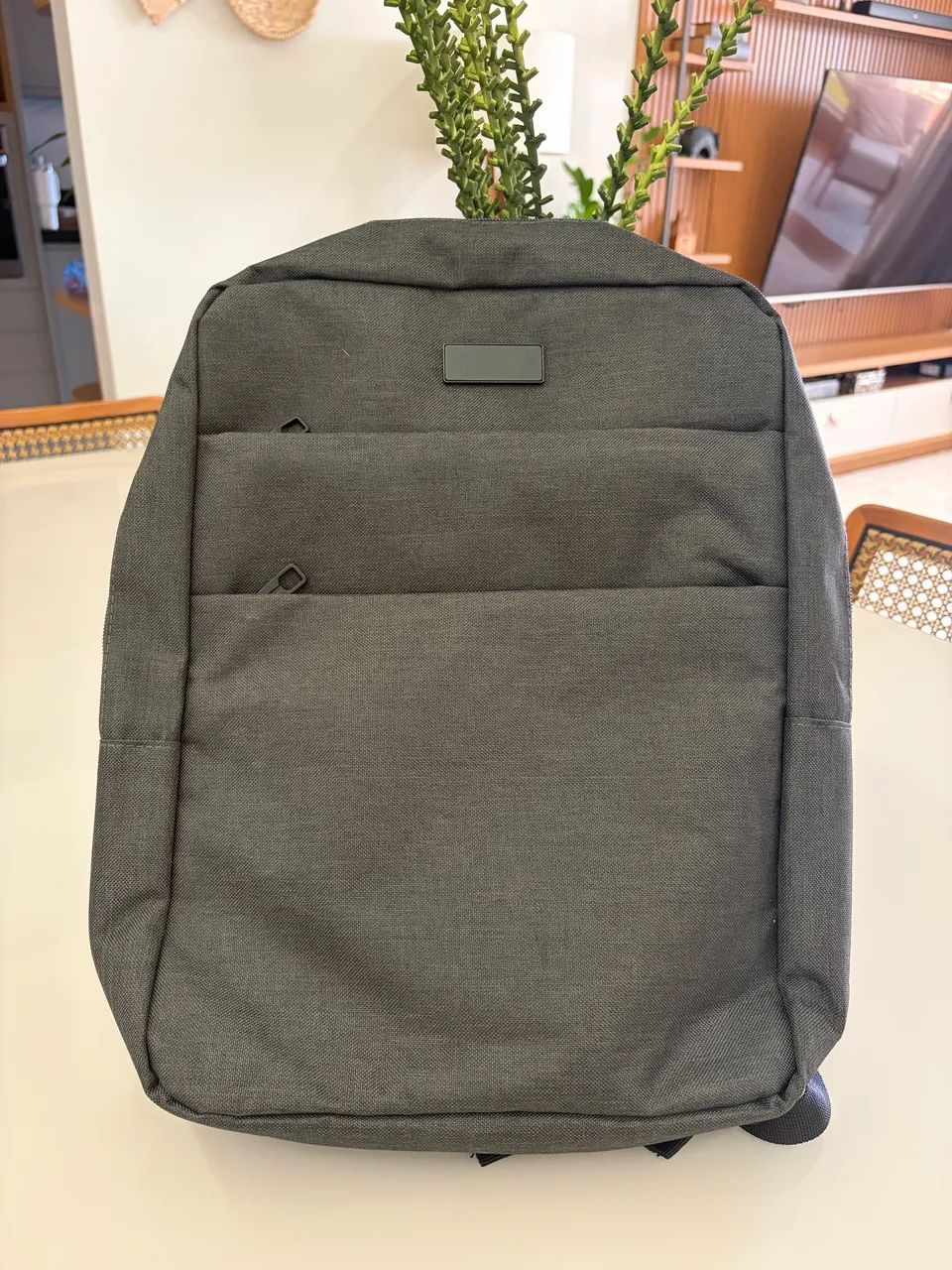 Mochila Executiva para Notebook - Cinza Chumbo | Estado de Nova