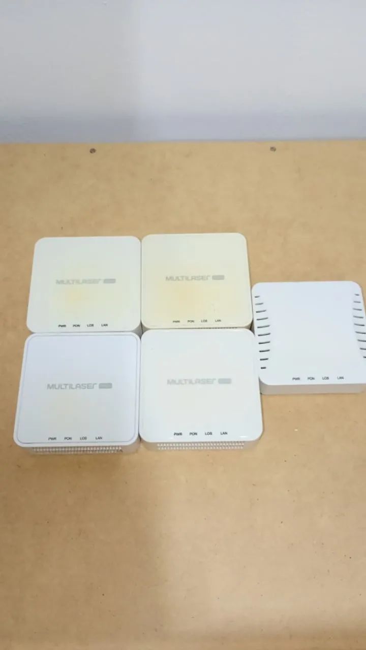 Kit 5 ONUs GPON Multilaser RE880 RE956SA RE709 Fibra Óptica - Foto 2