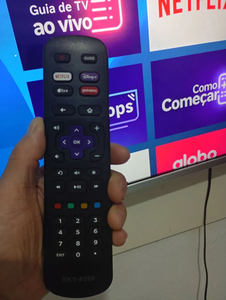 Vendo ou troco uma TV smart 50 polegadas 4K pega uma TV smart menor - Foto 5