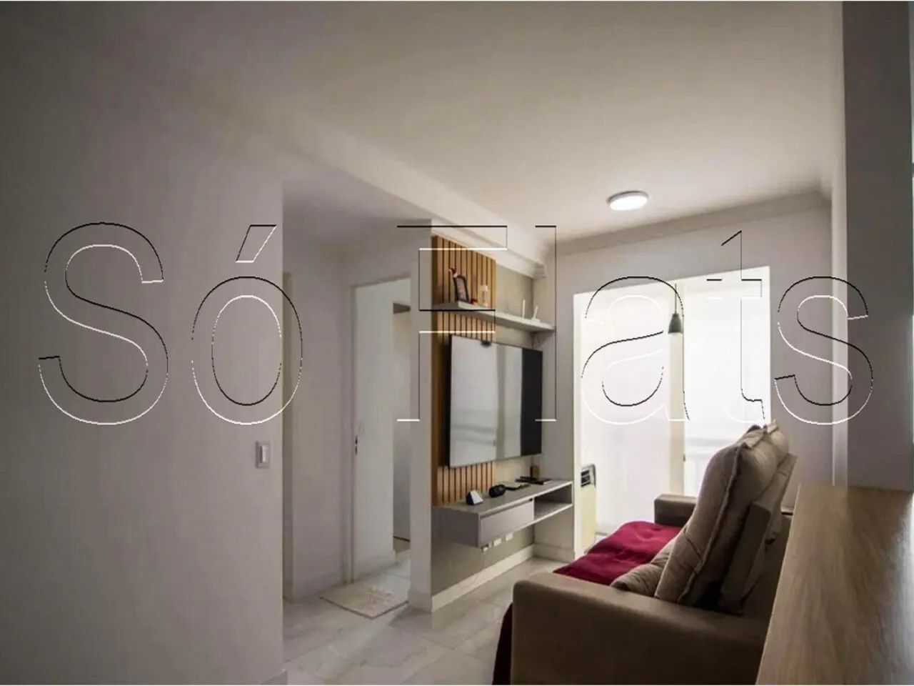 Apartamento mobiliado 2 dormitórios com suíte e vaga no Morumbi