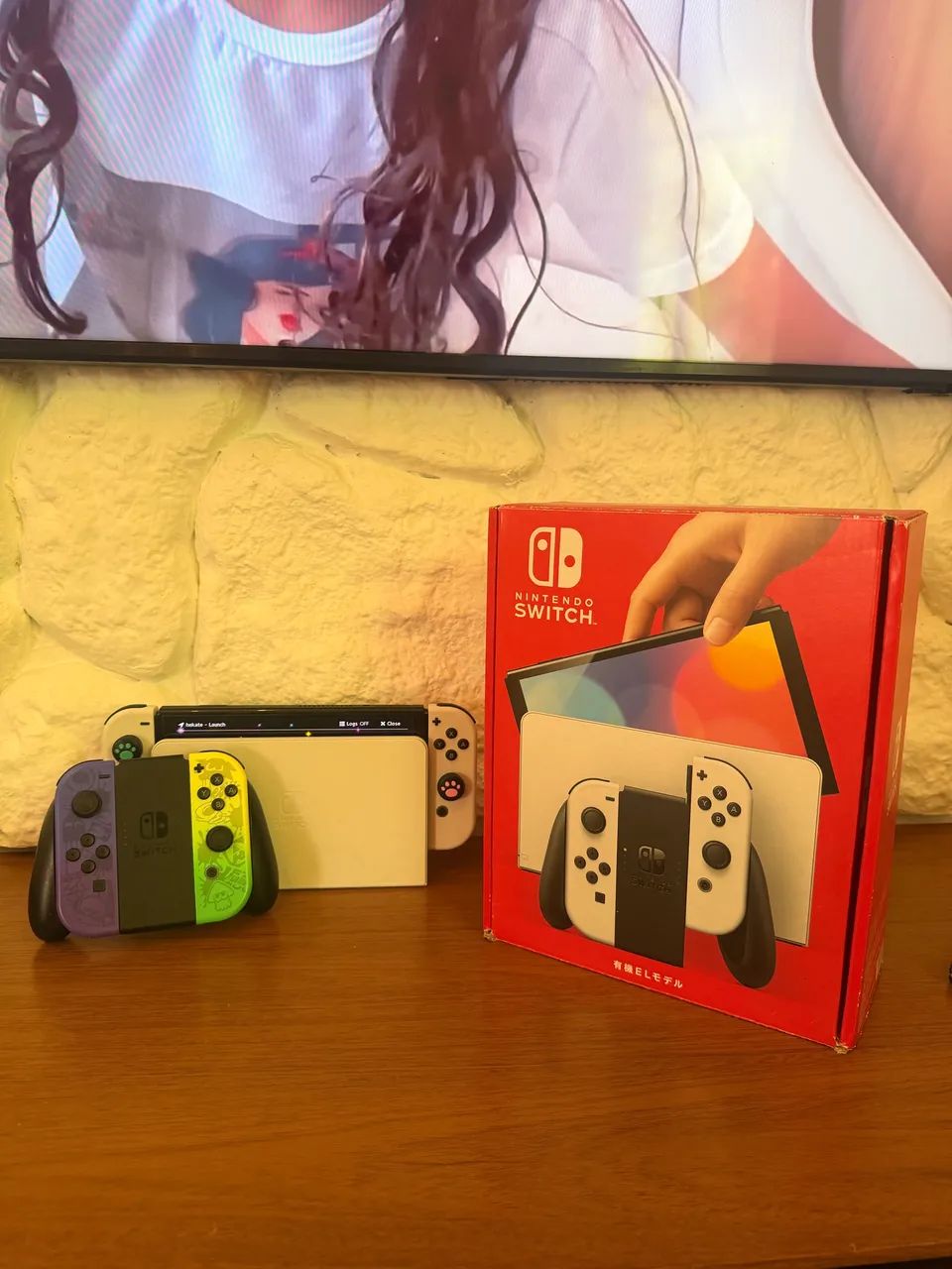 NINTENDO SWITCH OLED 256gb DESBLOQUEADO