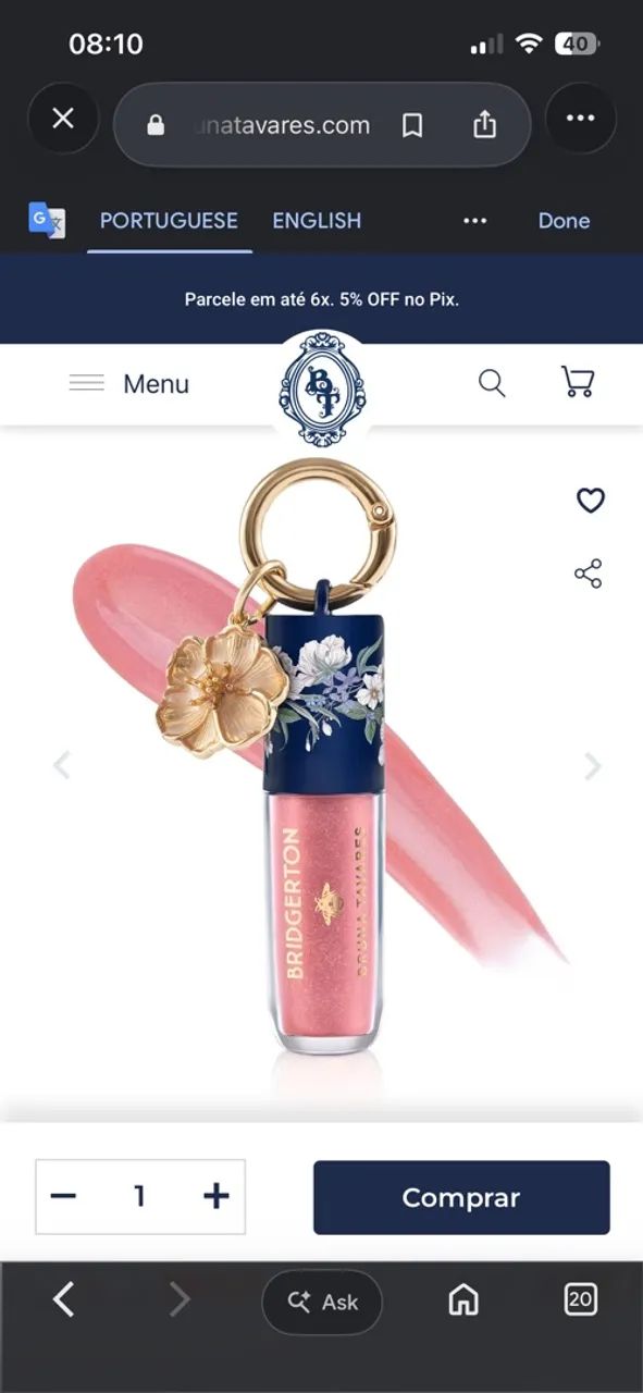 Gloss labial bridgerton BT