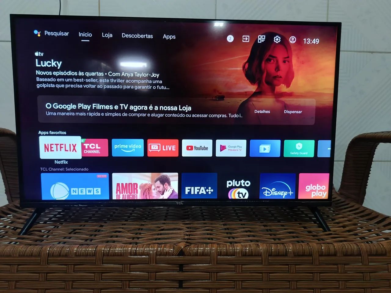 Tv TCL Android 32 polegadas  - Foto 3