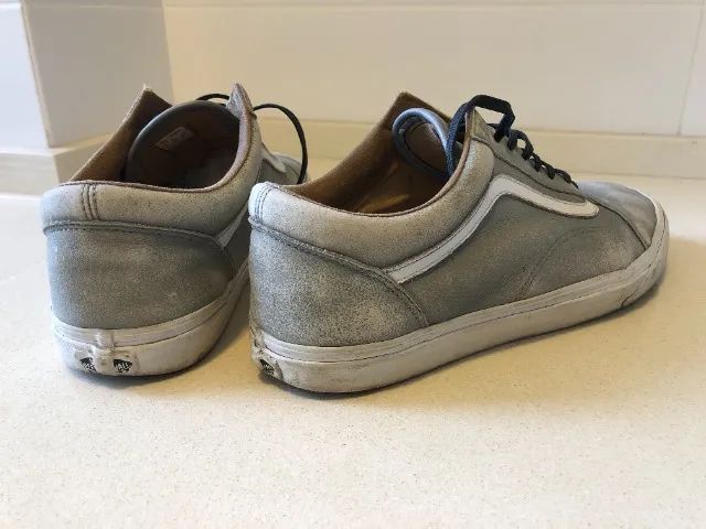 Tênis Vans Old Skool - Todo Em Couro Tam. 45/46 (13us) - Foto 5
