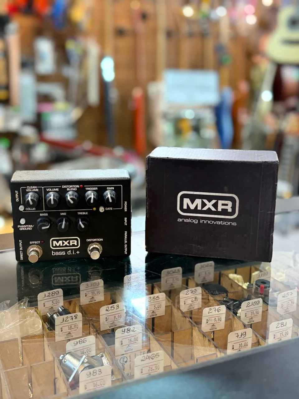 Mxr M80 Bass D.i.+ Plus Distorção e Pré - Instrumentos musicais