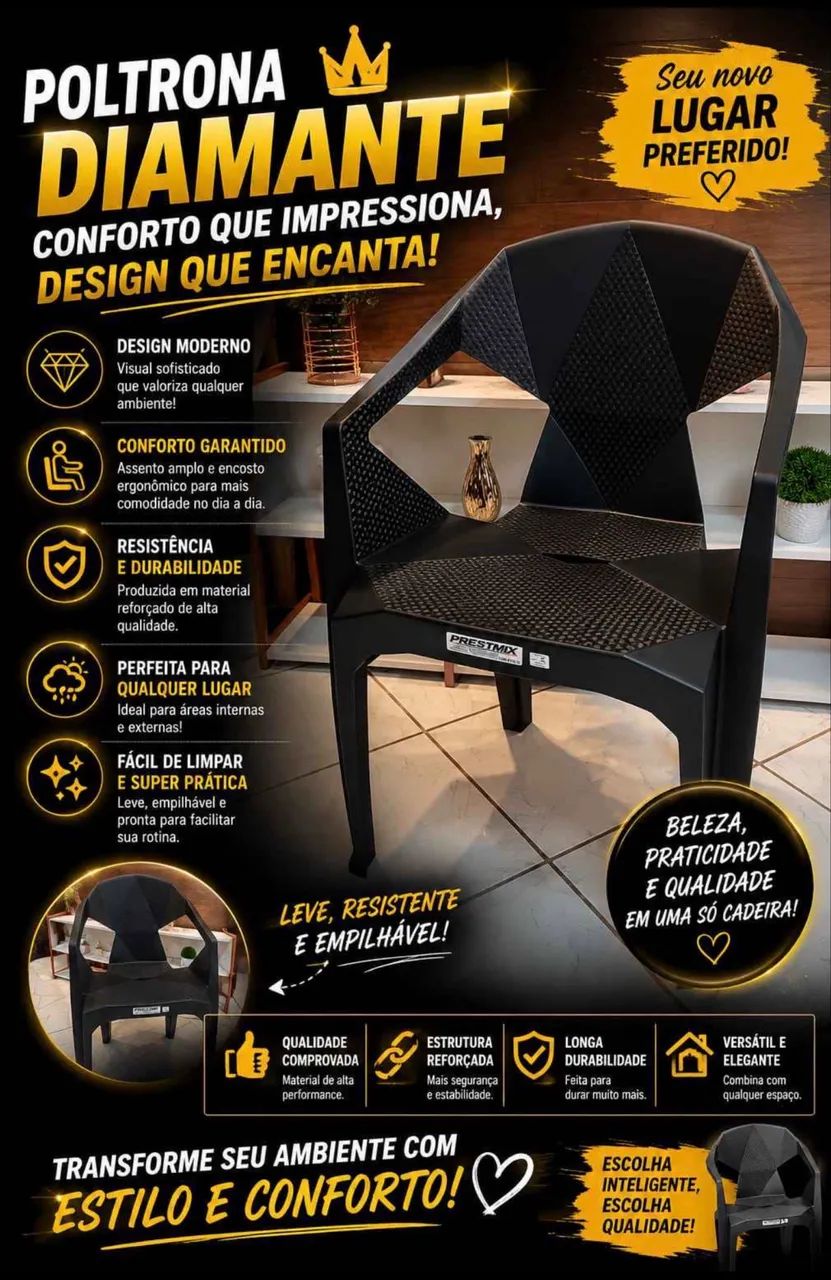 Cadeira diamond 
