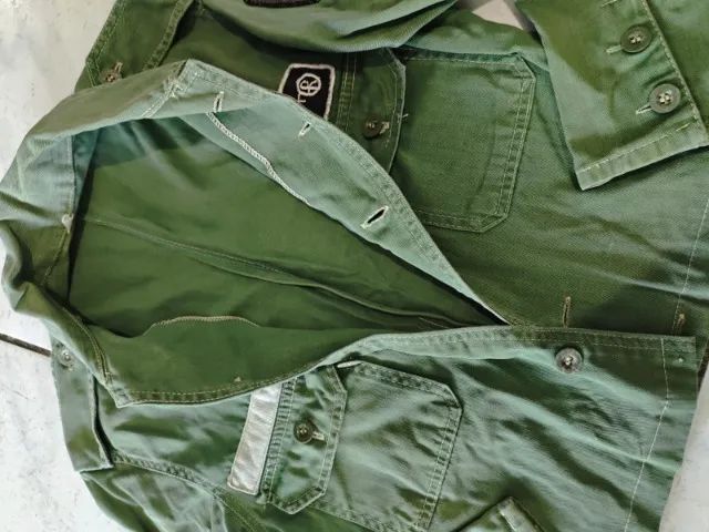 Jaqueta Estilo Militar Verde - Tamanho P - Foto 4