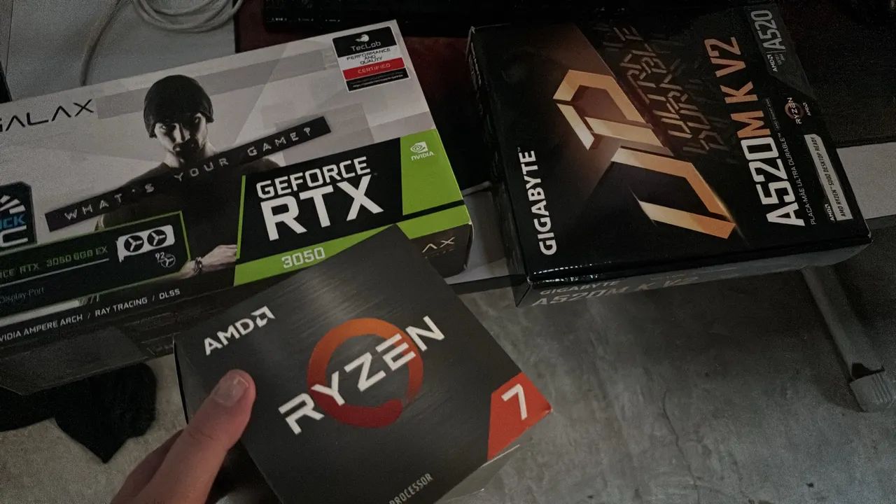 PC Gamer + Monitor 27?+ Periféricos Rysen 7 RTX 3050 ex - Foto 3