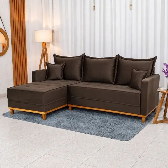 Sofá Milão com Chaise  2.30m__Novo. Pronta Entrega. - Foto 3