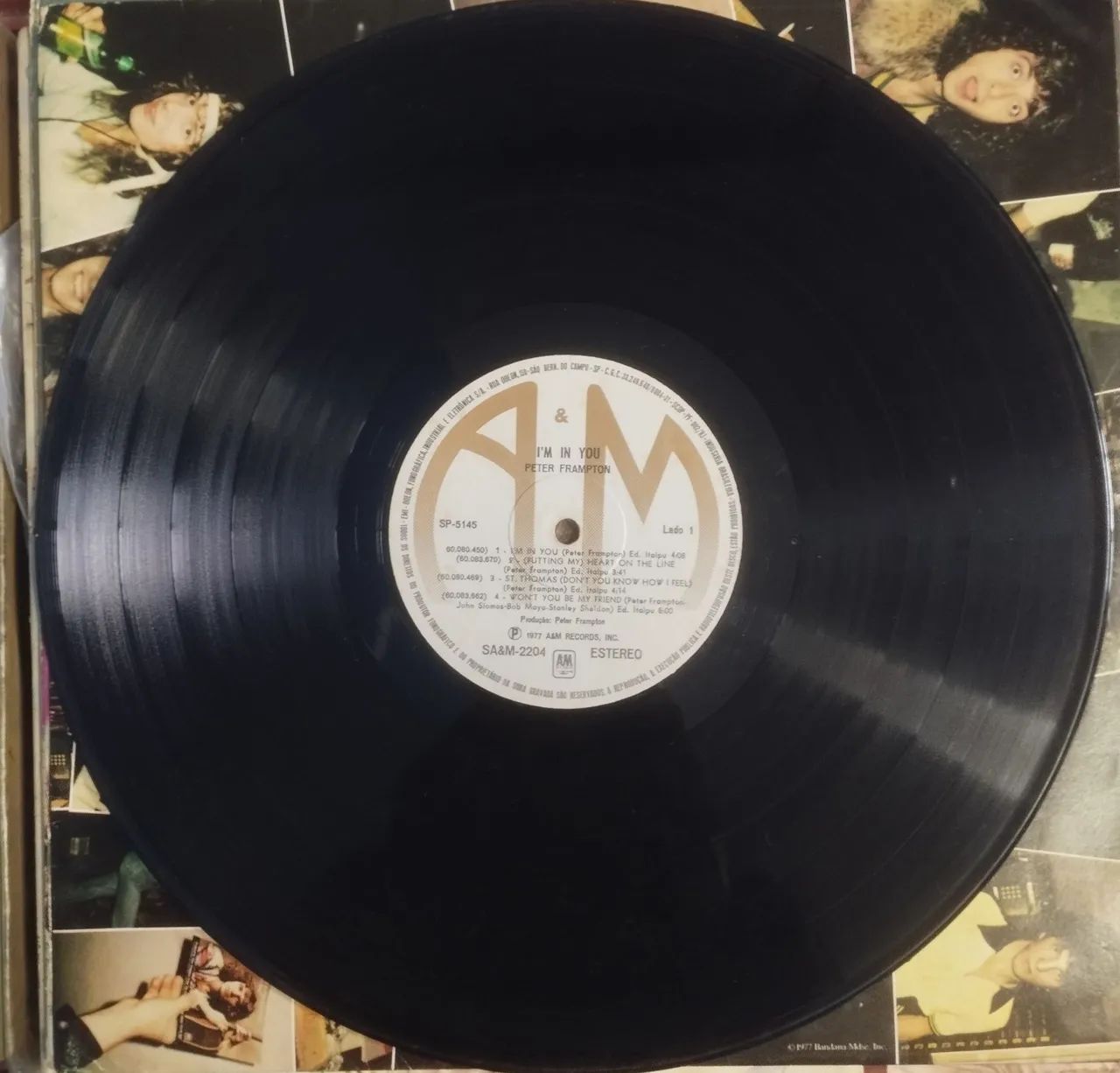 LP Peter Frampton I'm In you 1977 - Foto 2